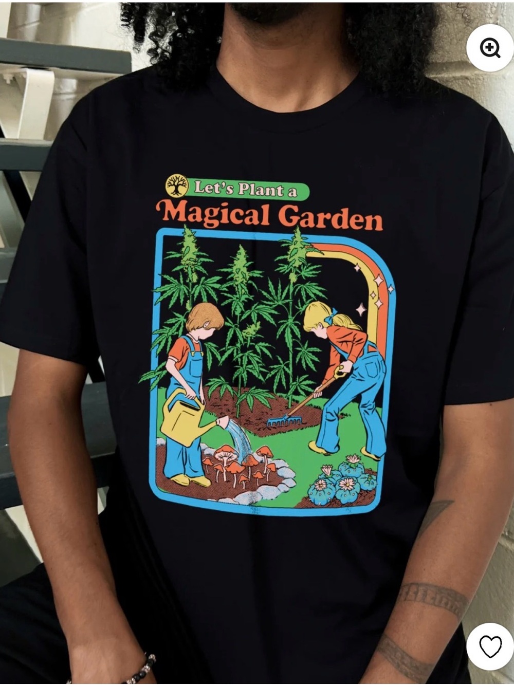 Steven Rhodes Magical Garden T-Shirt